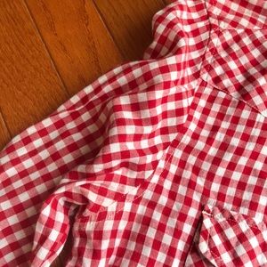 Salt Valley Shirts - Red and white check pearl snap button down Salt Valley Shirts - Red and white check pearl snap button down